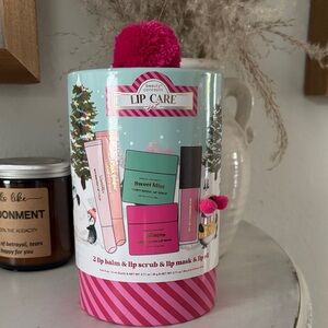 Lip Care Set - Pink and Black